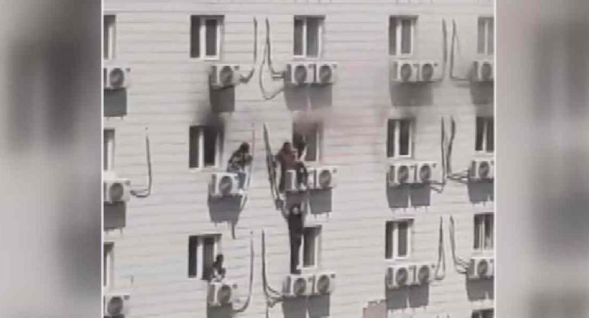 චීනයේ රෝහලක ගින්නක් පුද්ගලයින් 21ක් මරුට